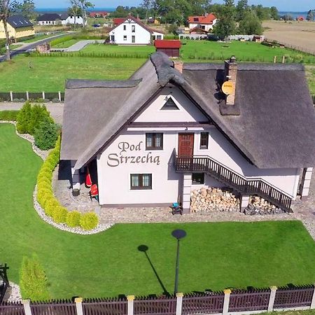 Pod Strzecha Hotel Ujście-Darłowskie Kültér fotó