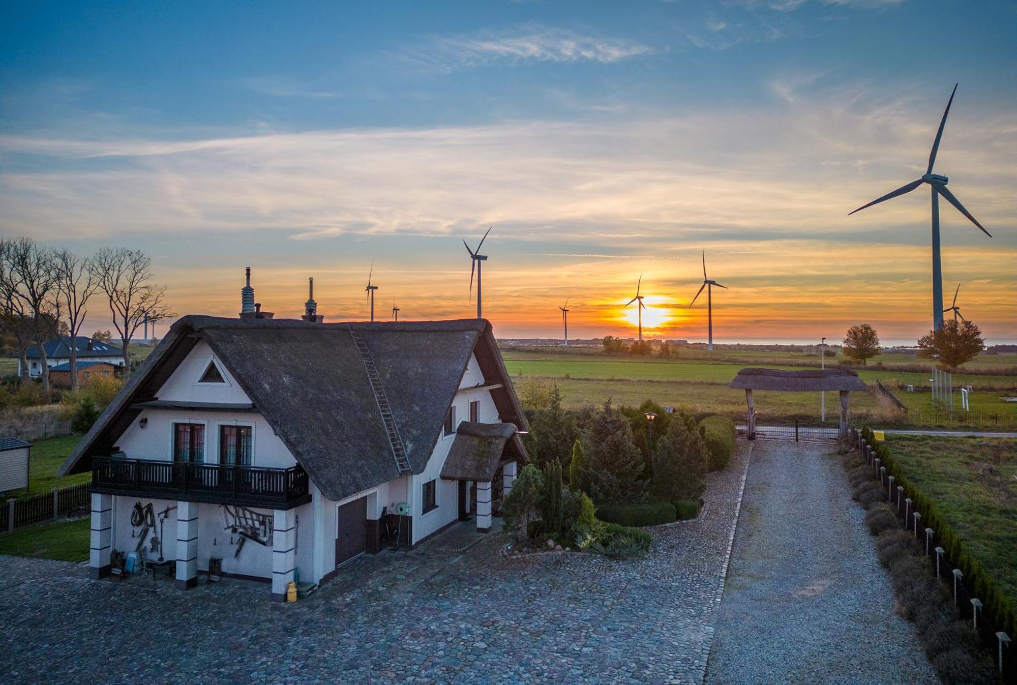 Pod Strzecha Hotel Ujście-Darłowskie Kültér fotó