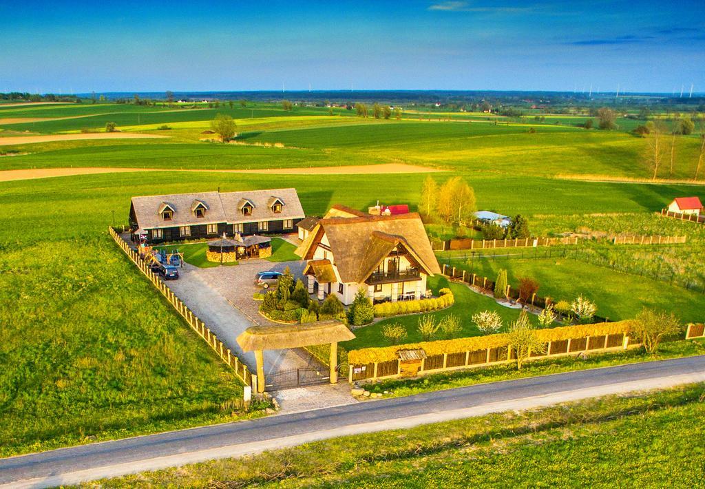 Pod Strzecha Hotel Ujście-Darłowskie Kültér fotó