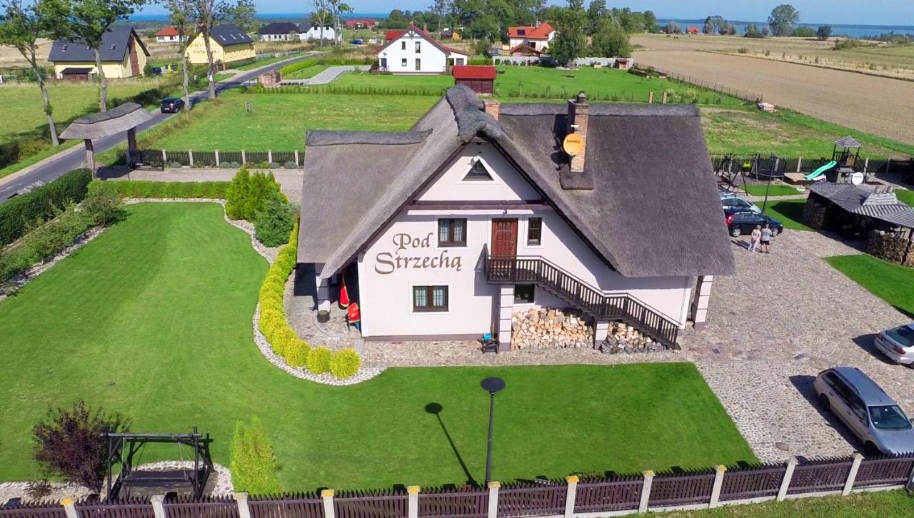 Pod Strzecha Hotel Ujście-Darłowskie Kültér fotó